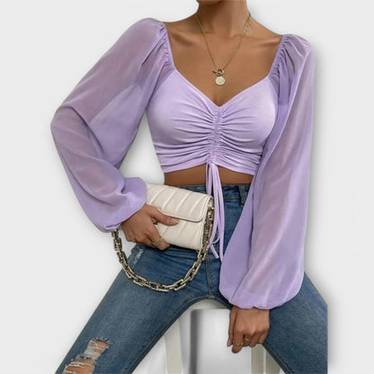 Blusa Mujer Versátil Ajuste Cómodo