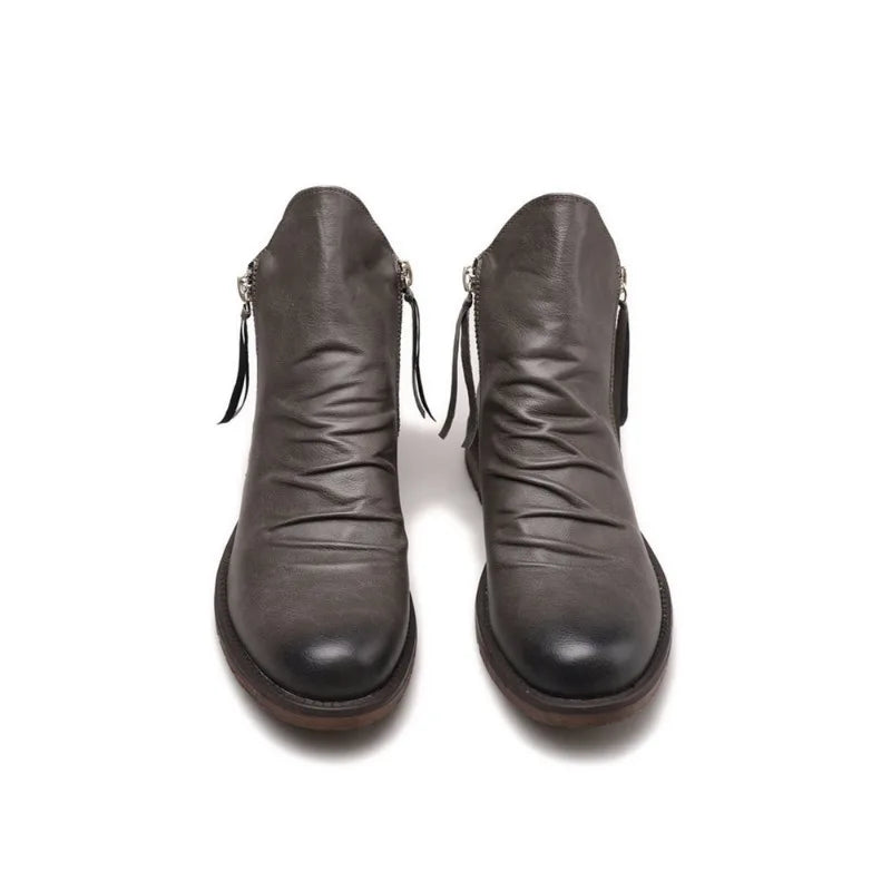 Botas Chelsea Hombre de Cuero Estilo Moderno
