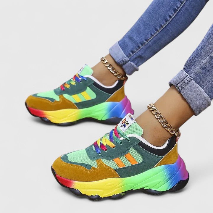 Zapatillas Mujer Plataforma Suela Gruesa Primavera - Mavetta