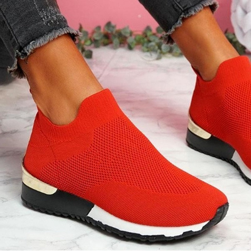 Zapatillas Mujer Slip-on Transpirables y Ligeras