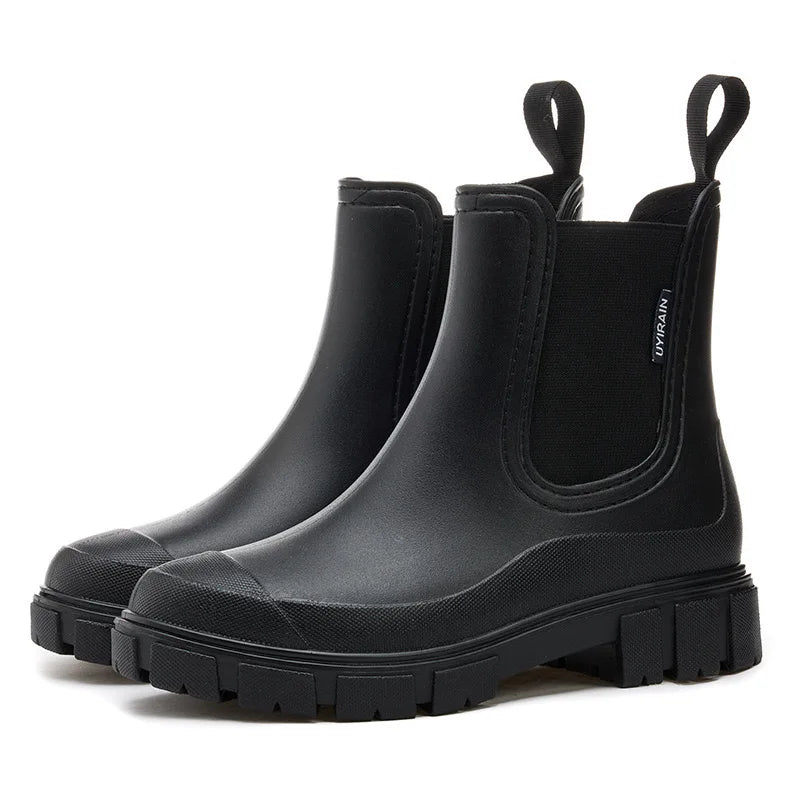 Botines Chelsea Mujer Impermeables Ajuste Deslizante - Mavetta