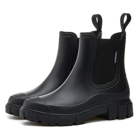 Botines Chelsea Mujer Impermeables Ajuste Deslizante - Mavetta
