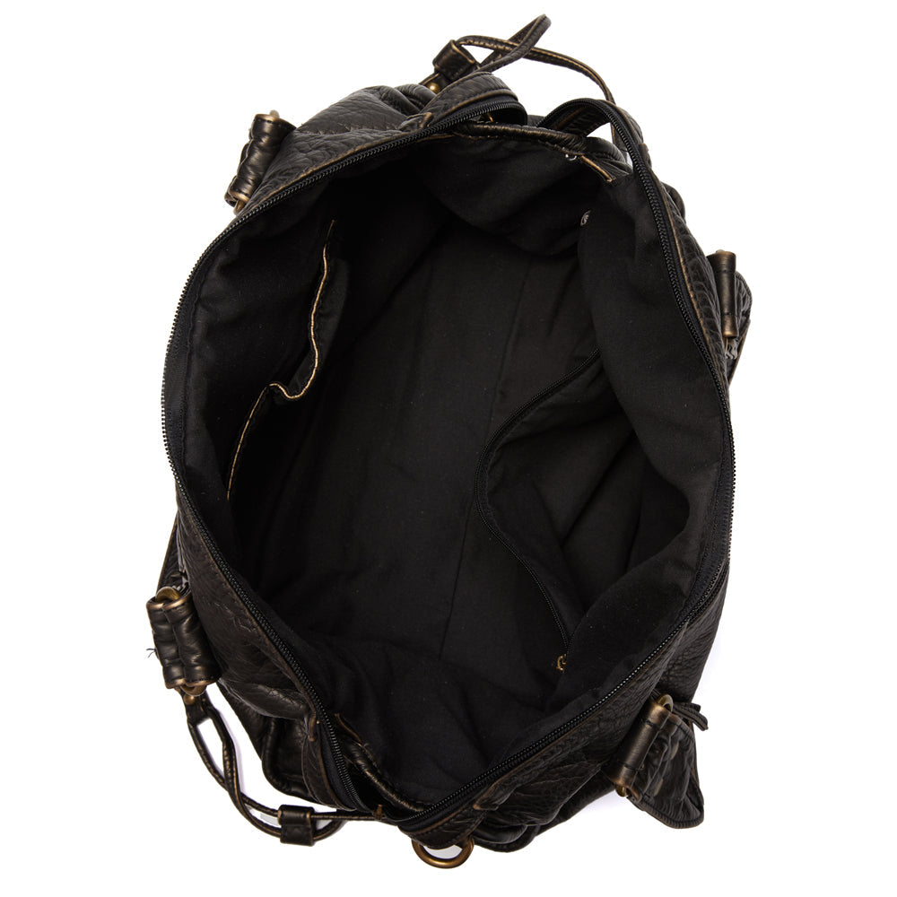 Bolso Grande Mujer de Hombro con Cremallera y Bolsillos