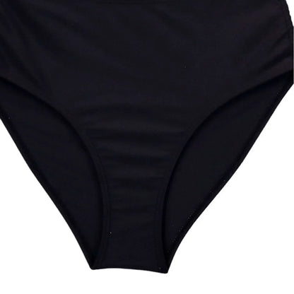 Bañador Tankini Mujer Talle Alto Escote en V Braguita Ajustable