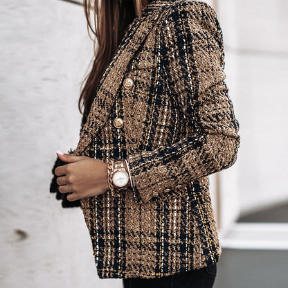 Chaqueta Mujer de Piel Sintética Ajuste Elegante