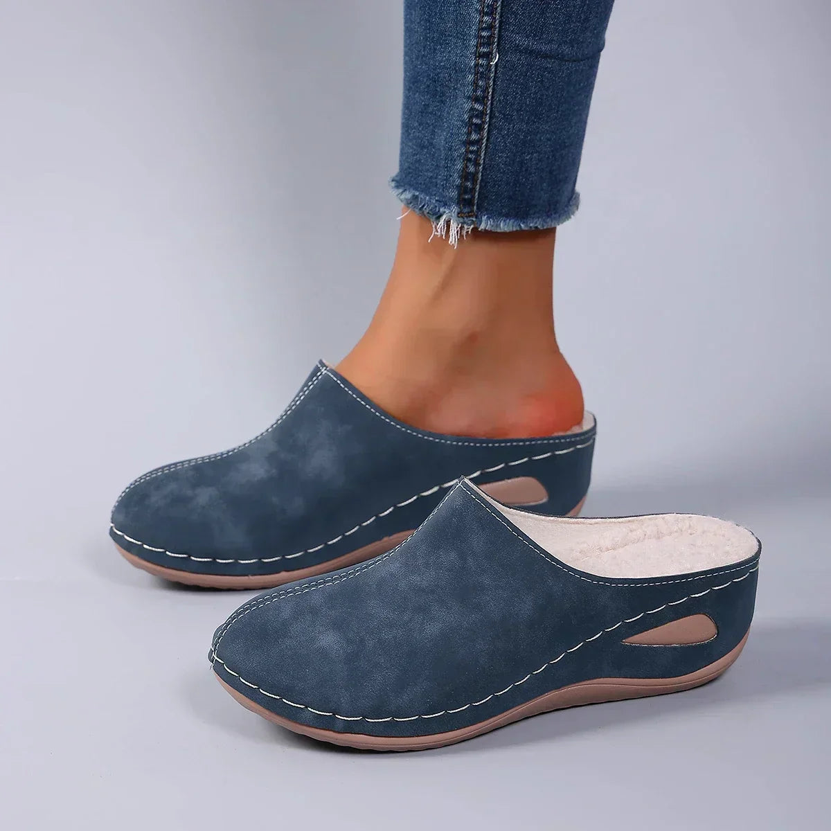 Zapatillas Ortopédicas Mujer Calidas y Comodas