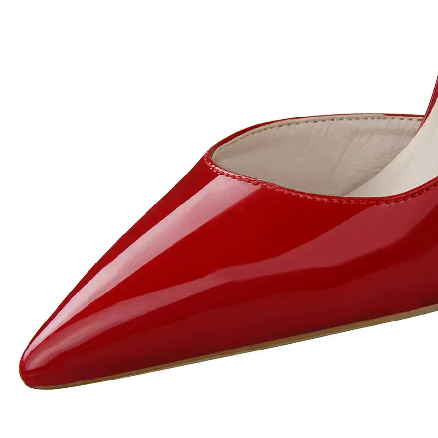 Zapatos Mujer Tacón Alto Detalle Cut-out Elegante