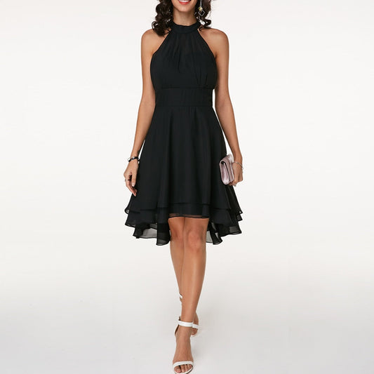 Vestido midi mujer Ajustado Veraniego Cuello Halter - Mavetta