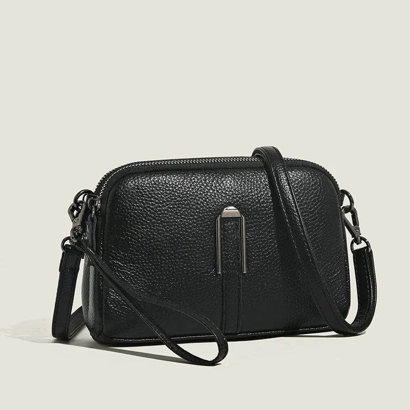 Bolso Bandolera Unisex Compacto con Cremallera