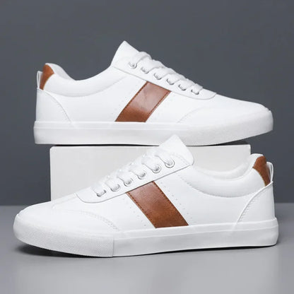 Zapatillas Hombre Casual Cuero Sintético Suela Goma