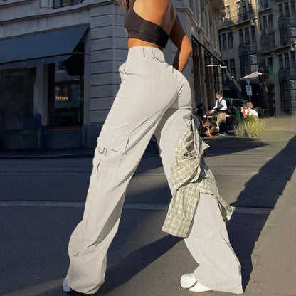 Pantalón Cargo Mujer Algodón Moderno y Funcional