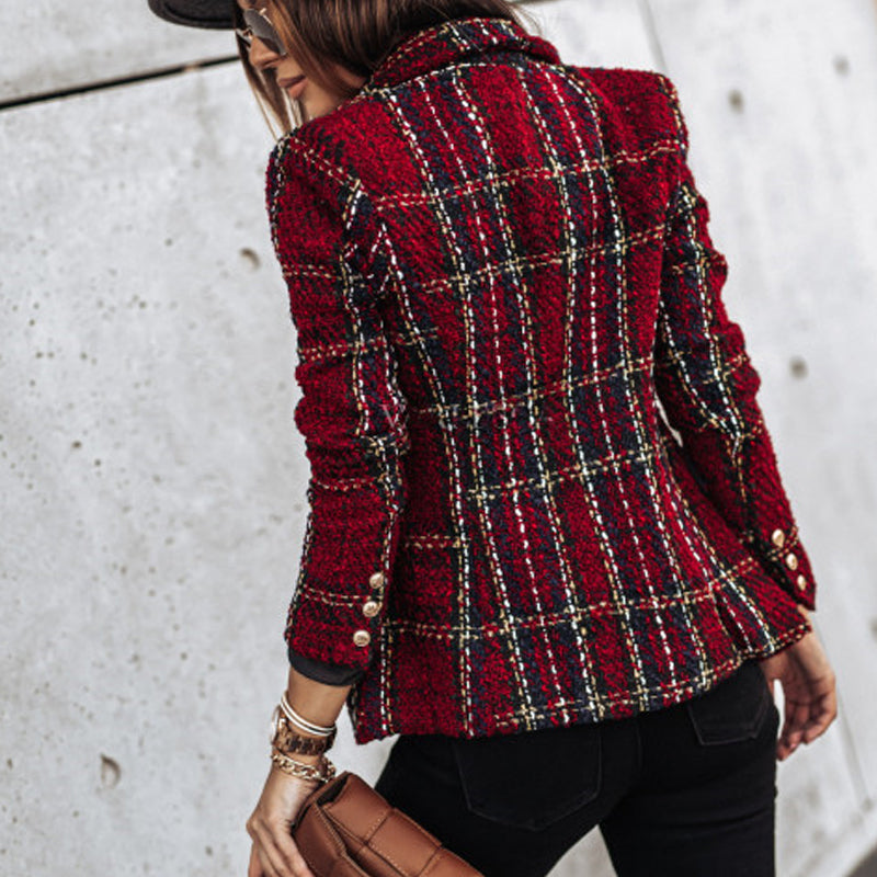 Chaqueta Mujer de Piel Sintética Ajuste Elegante