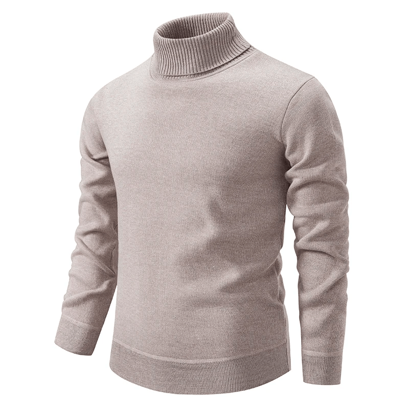 Jersey Hombre Clásico Cuello Alto Ajuste Regular