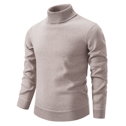 Jersey Hombre Clásico Cuello Alto Ajuste Regular