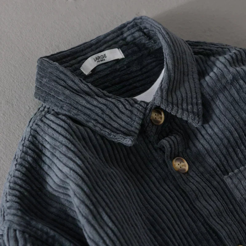 Chaqueta Hombre de Pana Comoda Versatil Otono