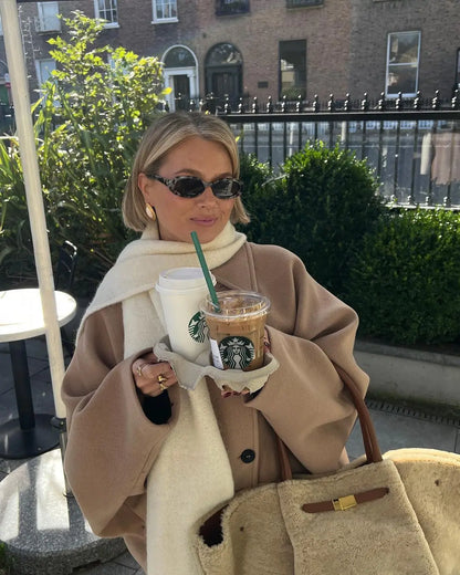 Abrigo Mujer Acolchado Invierno con Capucha Ajuste Regular