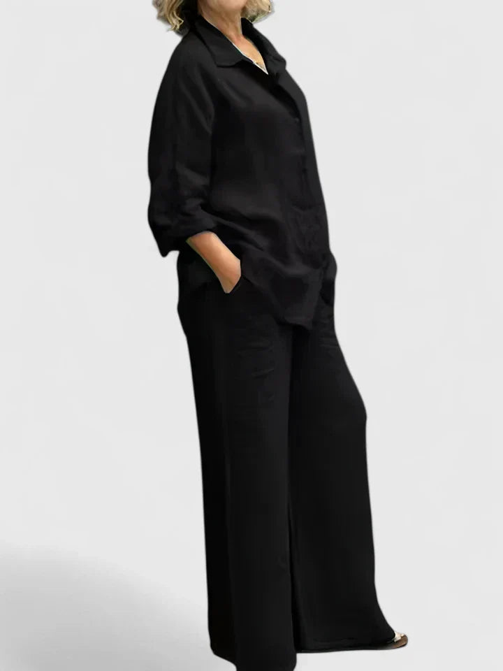 Conjunto Mujer Elegante Comodo Ajuste Regular