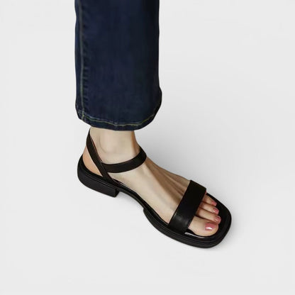 Sandalias Mujer Tacón Bajo Comodas Elegantes