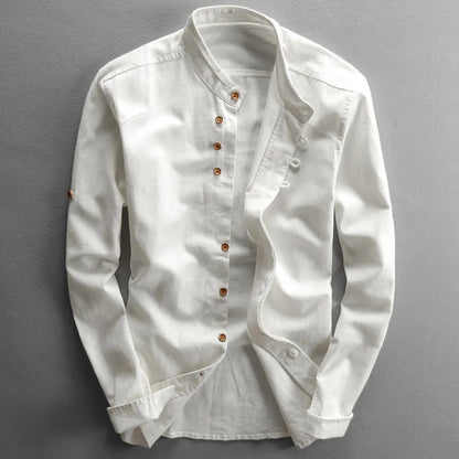 Camisa Hombre Estilo Japonés Corte Katana