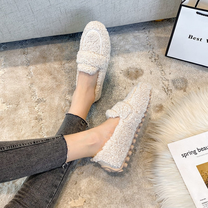 Zapatillas Mujer de Felpa Suaves y Confortables - Mavetta