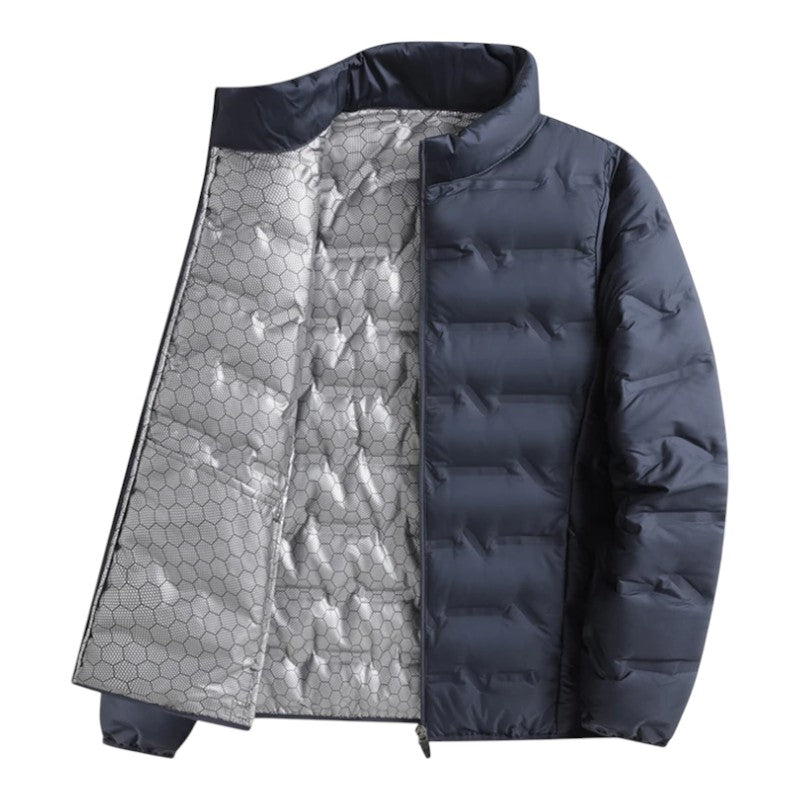 Chaqueta Acolchada Hombre Resistente al Clima Estilo Moderno