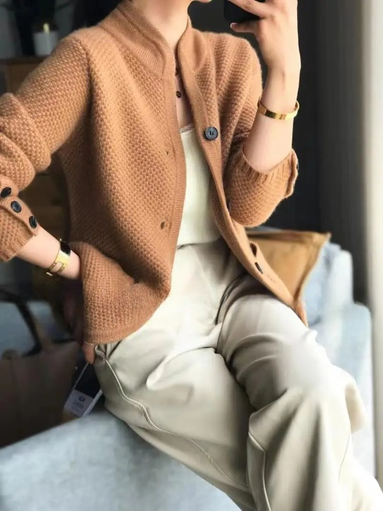 Chaqueta Mujer Elegante Ajuste Clásico