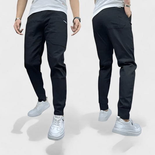 Pantalones Cargo Hombre Algodón Elásticos Corte Ajustado - Mavetta