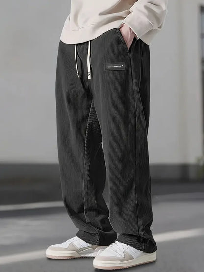 Pantalones Hombre de Pana Ajuste ComfortFit