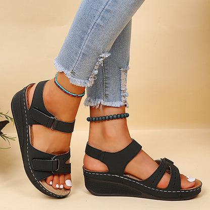 Sandalias Mujer Ortopédicas Retro Comodas Ajuste Ergonómico