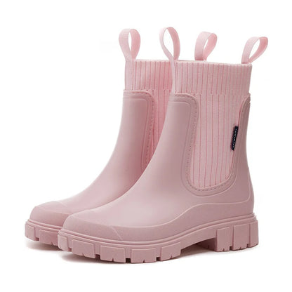 Botines Mujer Impermeables Suela Gruesa Antideslizante
