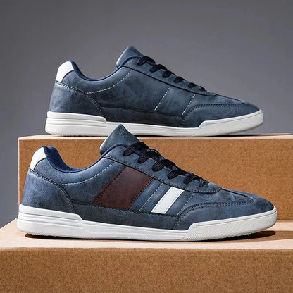 Zapatillas Hombre Casual Puntera Ancha Suela TPR Perfil Bajo
