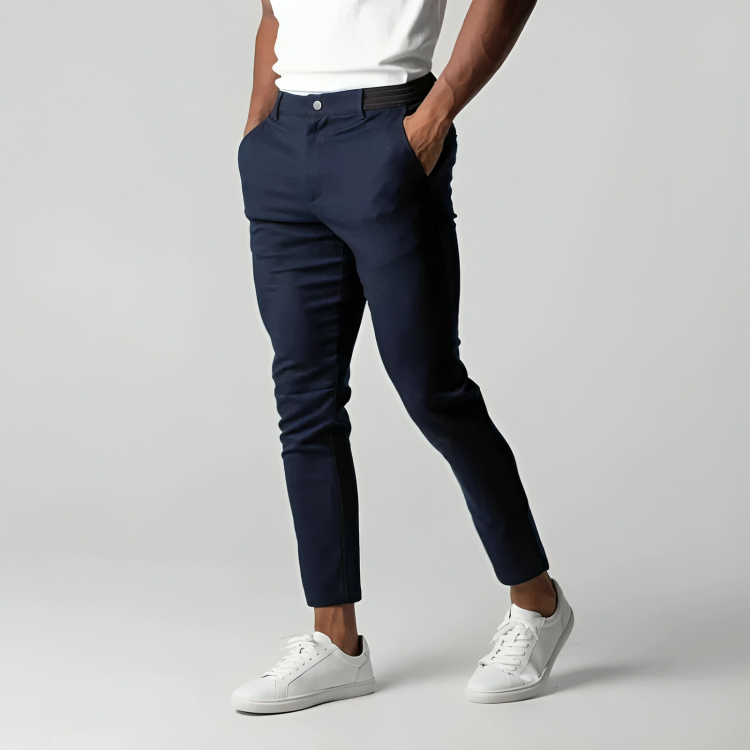 Pantalones chinos hombre elastico comodos estilo moderno diario