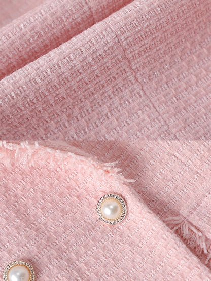 Blazer Mujer Tela Texturizada Flecos Ajuste Estiloso