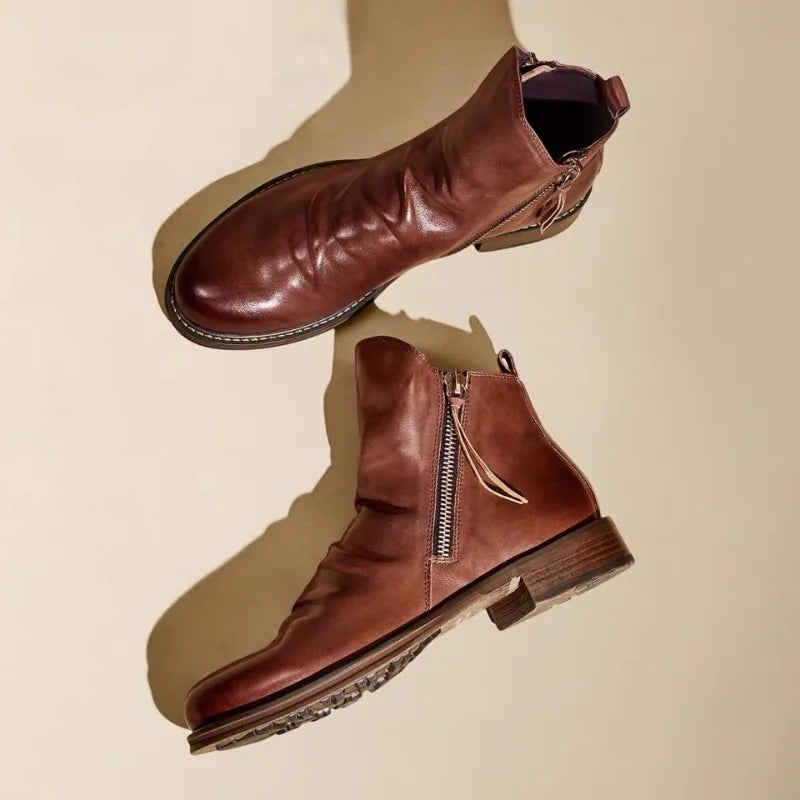 Botas Chelsea Hombre de Cuero Estilo Moderno