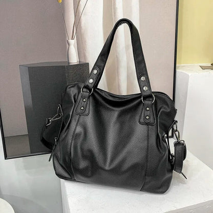 Bolso Tote Mujer Grande de Hombro con Cremallera