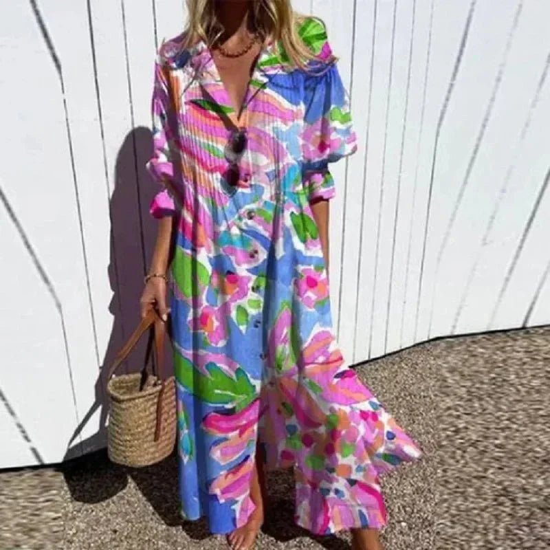 Vestido Boho Mujer Estilo Beachcomber