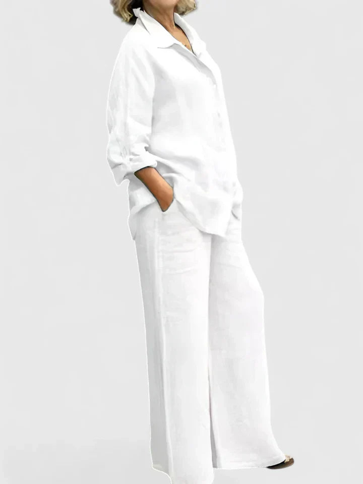 Conjunto Mujer Elegante Comodo Ajuste Regular