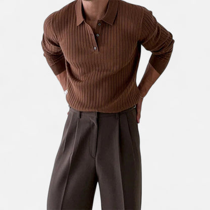 Camisa Polo Hombre Punto Ligero Corte Clasico