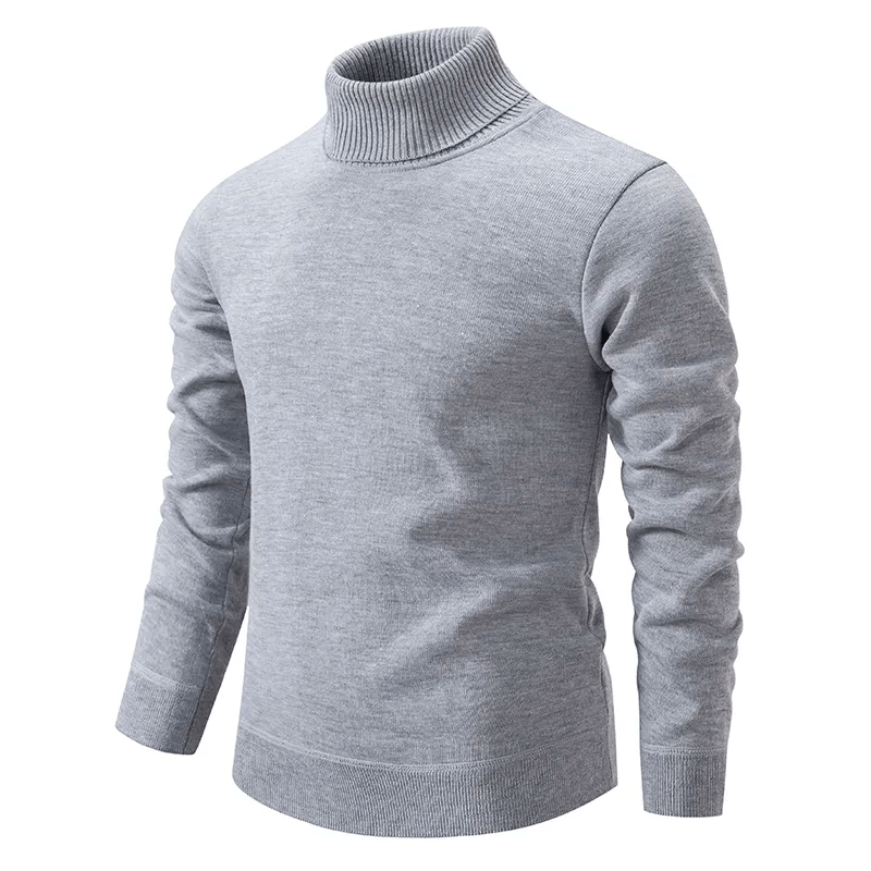 Jersey Hombre Clásico Cuello Alto Ajuste Regular