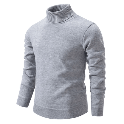 Jersey Hombre Clásico Cuello Alto Ajuste Regular