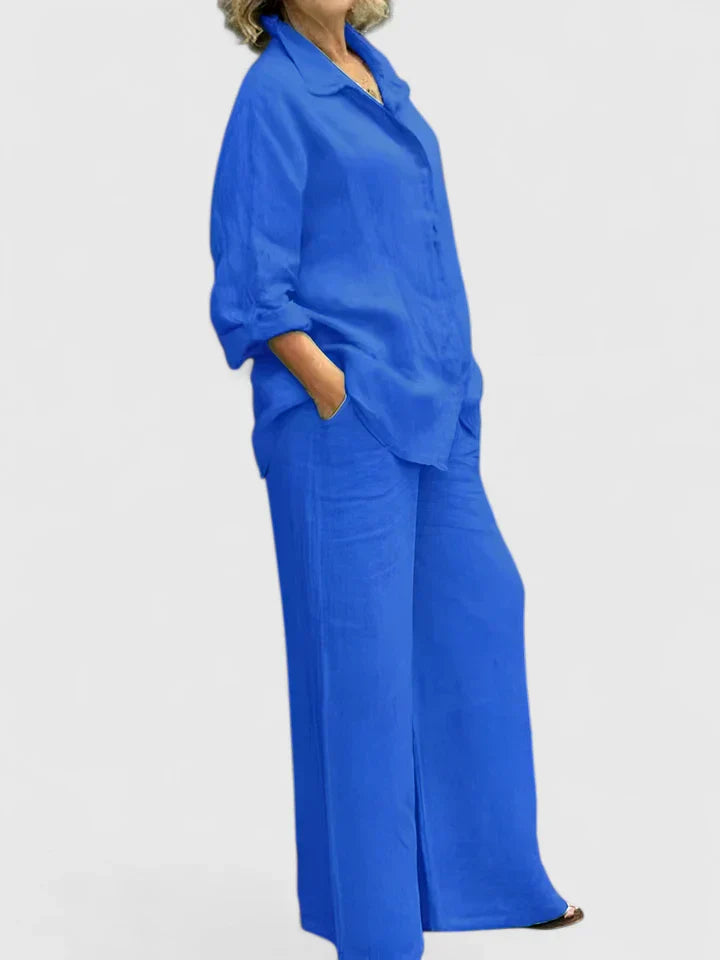 Conjunto Mujer Elegante Comodo Ajuste Regular