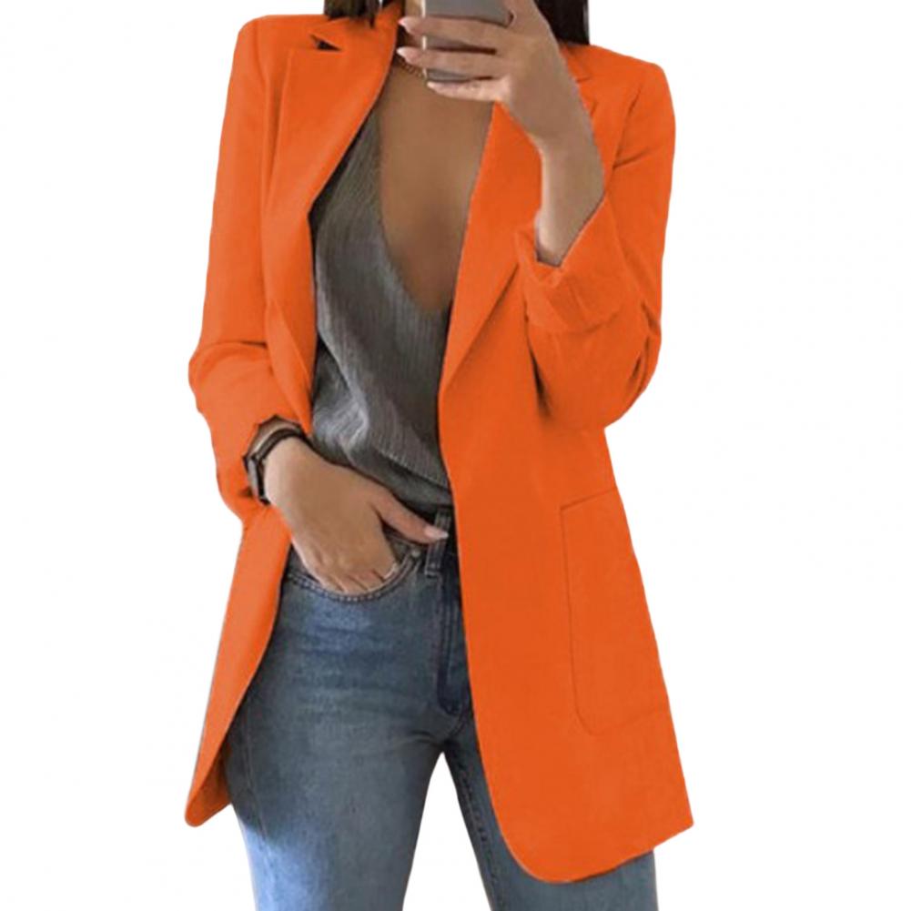 Blazer Mujer Casual Estructura Texturizada Corte Ajustado