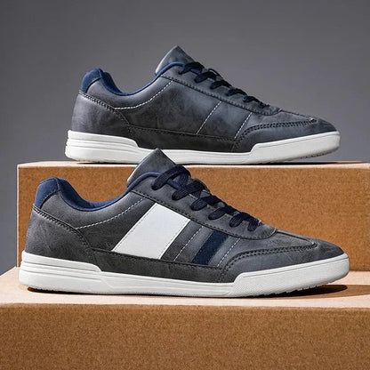 Zapatillas Hombre Casual Puntera Ancha Suela TPR Perfil Bajo