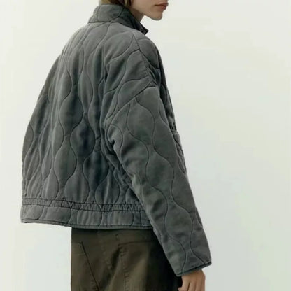 Chaqueta mujer ligera y confortable corte moderno