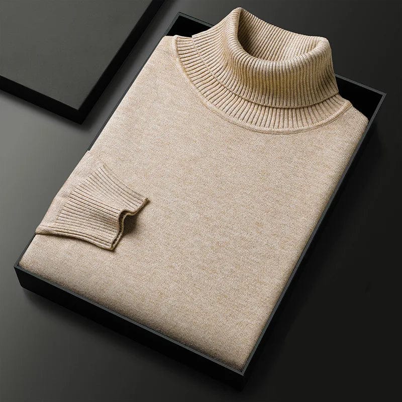 Jersey Hombre Clásico Cuello Alto Ajuste Regular