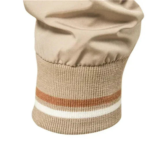 Chaqueta Bomber Hombre de Poliéster Corte Slim Fit Cremallera