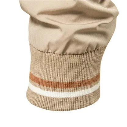 Chaqueta Bomber Hombre de Poliéster Corte Slim Fit Cremallera