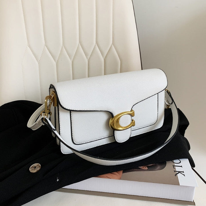 Bolso de hombro mujer piel elegante para uso diario