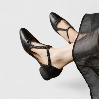 Sandalias Planas Mujer Tira en T Diseño Cerrado - Mavetta