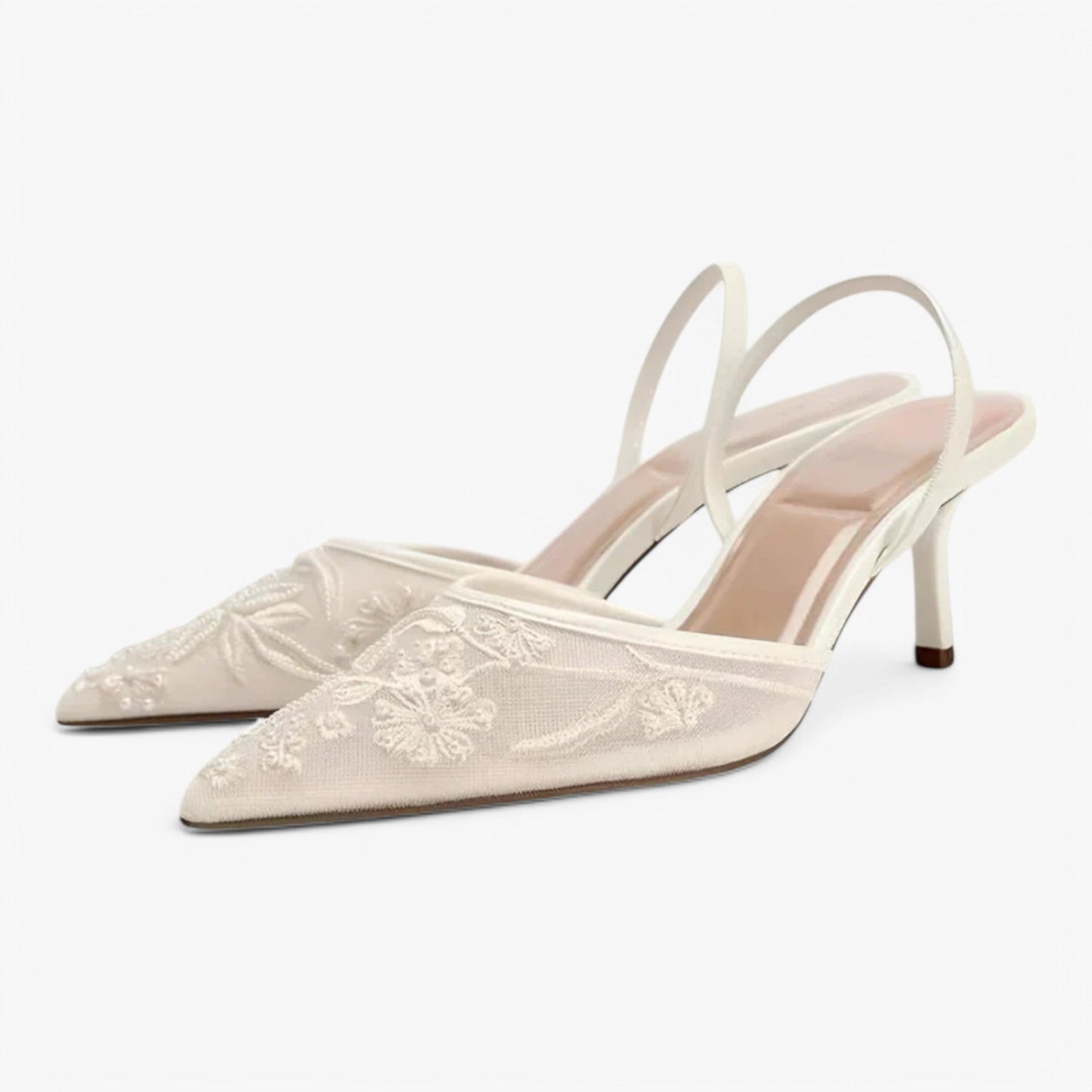 Tacones Mujer de Malla Estilo Elegante - Mavetta